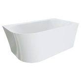KLOHEE Acrylic Corner Bath In 1400mm, Right Corner And Left Corner